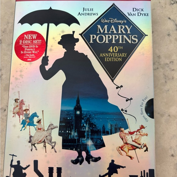 New 4 Kids DVDs Mary Poppins Bambi Sleeping Beauty Charlotte’s Web - Picture 4 of 10